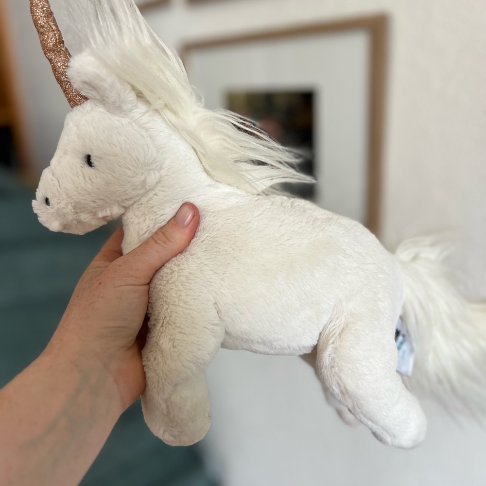 Jellycat White Unicorn Stuffed Animal